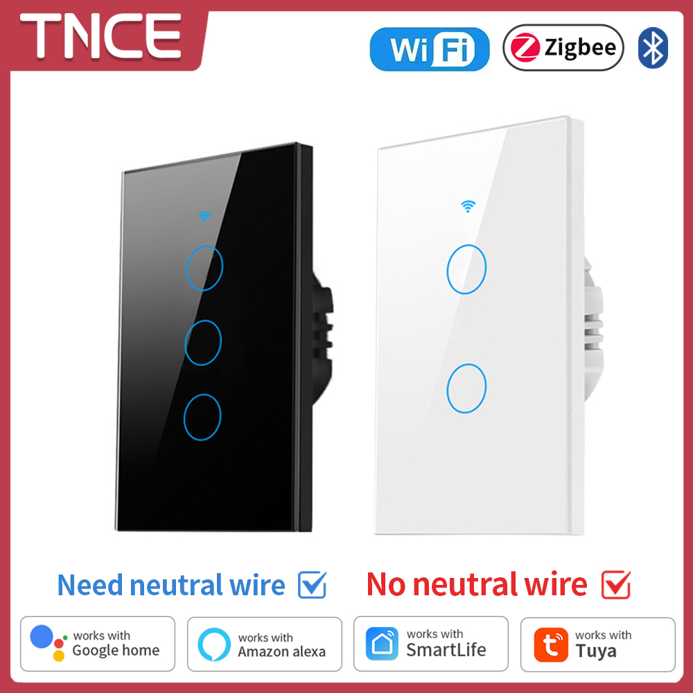 Smart Accessories - Умный выключатель TNCE Tuya WiFi/Zigbee, выключатель