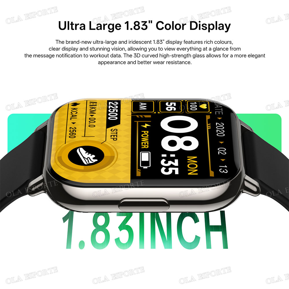 Новые умные часы 1.83'' с водо – обзор и цена Smartwatch X12